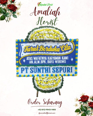 Papan Bunga Duka di Tirem