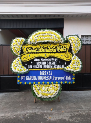 Papan Bunga Duka di Tirem